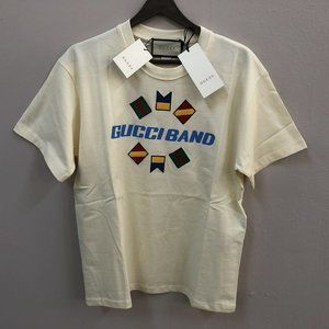 Gucci Shirts - Gucci Band Men White T-Shirt "XXL" Gucci Shirts - Gucci Band Men White T-Shirt "XXL"